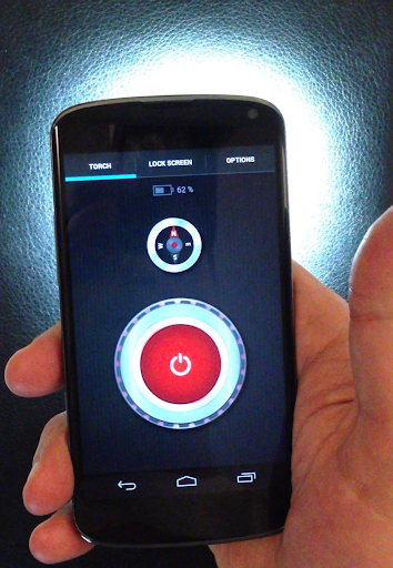 Flashlight LED Revolution - Image screenshot of android app