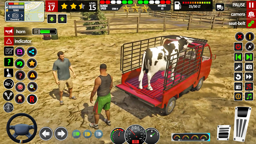 Wild Animal Cargo Truck Game - عکس بازی موبایلی اندروید