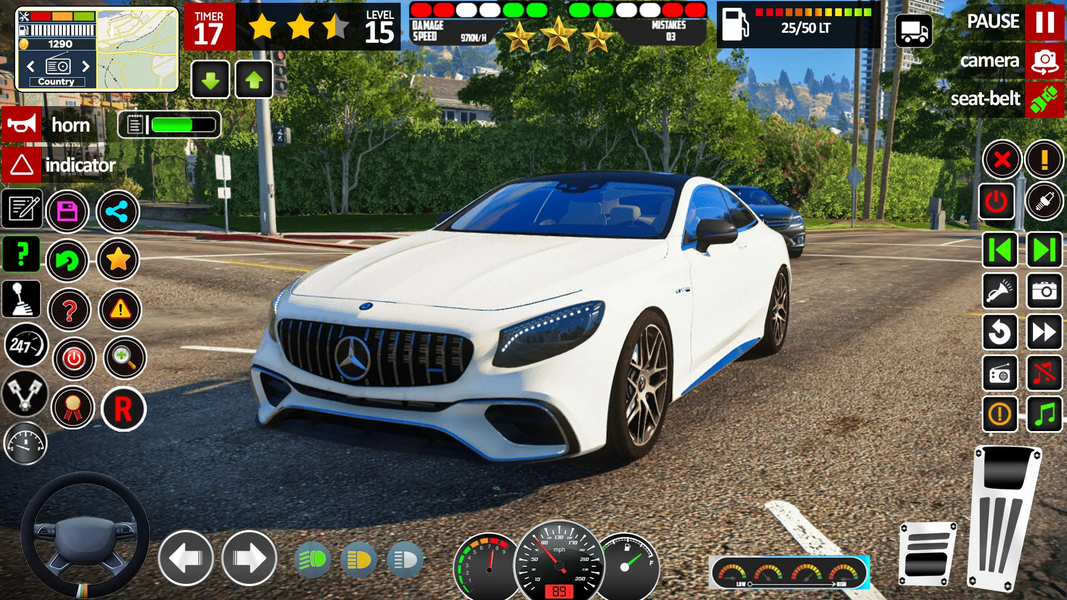 Real Car Games Simulator 3D - Gameplay image of android game