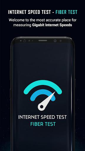 Internet Speed Test - Fiber Test - Image screenshot of android app