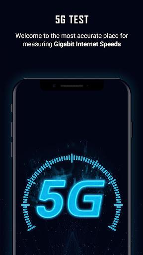 5G Speed Test - Image screenshot of android app