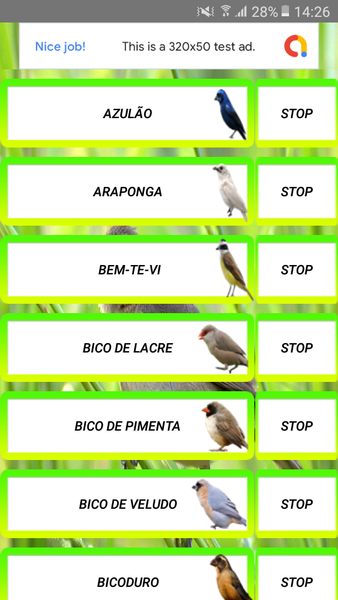 Call Birds - Image screenshot of android app