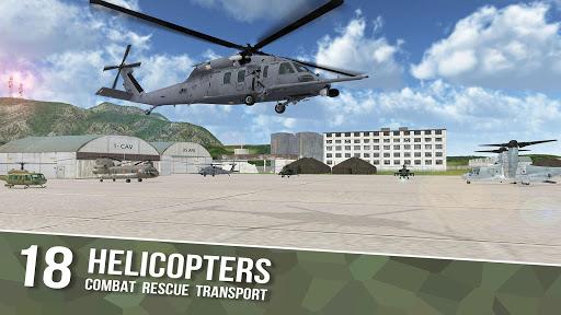 Helicopter Sim Flight Simulato - عکس بازی موبایلی اندروید