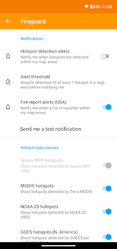 Fireguard Wildfire Tracker - عکس برنامه موبایلی اندروید
