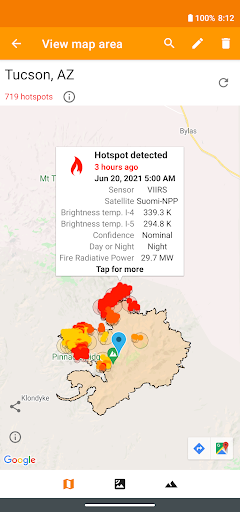 Fireguard Wildfire Tracker - عکس برنامه موبایلی اندروید