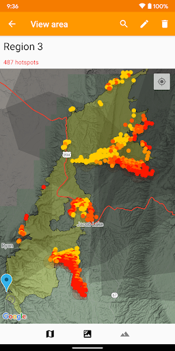 Fireguard Wildfire Tracker - عکس برنامه موبایلی اندروید