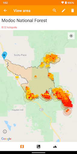 Fireguard Wildfire Tracker - عکس برنامه موبایلی اندروید