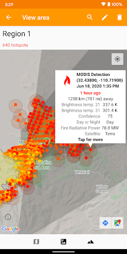 Fireguard Wildfire Tracker - عکس برنامه موبایلی اندروید