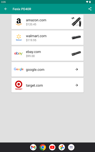 Price Scanner - عکس برنامه موبایلی اندروید