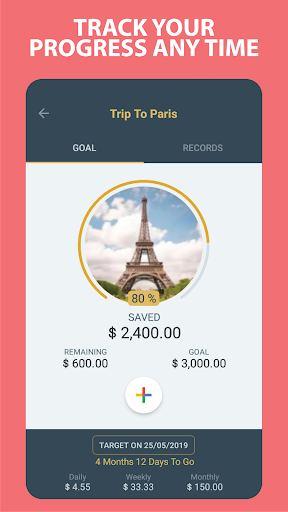 Savings Goal - عکس برنامه موبایلی اندروید