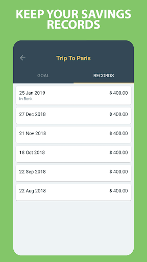 Savings Goal - Image screenshot of android app