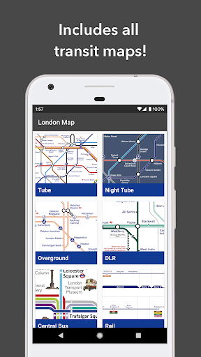 Tube Map: London Underground ( - Image screenshot of android app