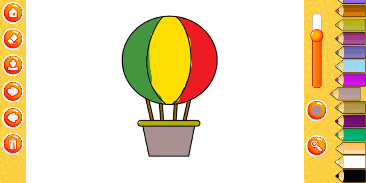 Vehicle Coloring Book For Kids - Image screenshot of android app