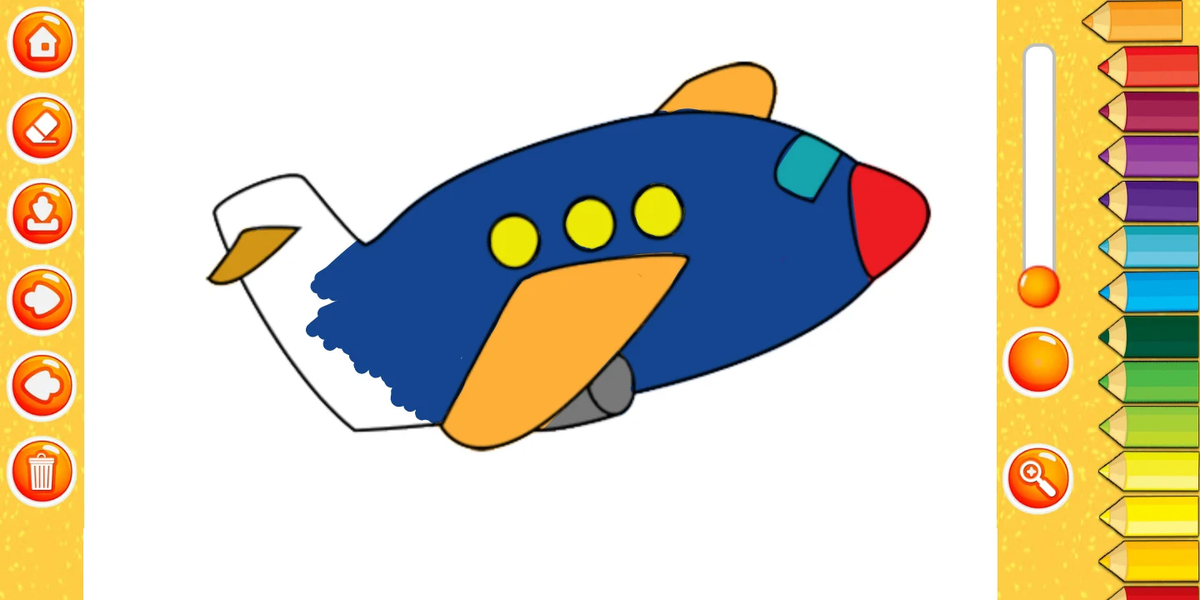 Vehicle Coloring Book For Kids - Image screenshot of android app
