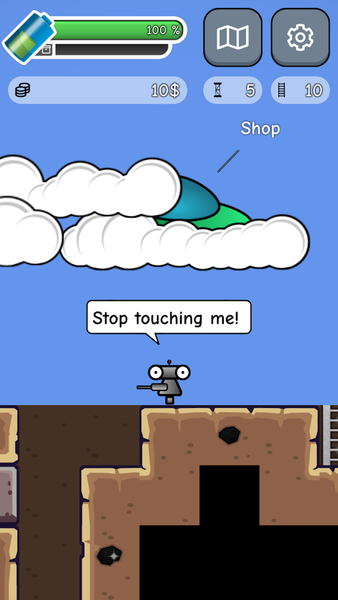 Robo Miner (Remastered) - Gameplay image of android game