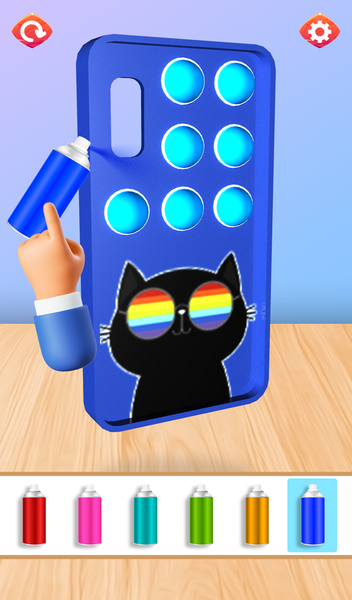 Phone Case Pop It: Fidget DIY - عکس بازی موبایلی اندروید