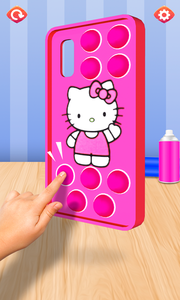 Phone Case Popit Mobile pop it - Gameplay image of android game