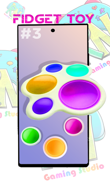 Stress Reliever Fidgets ADHD - عکس بازی موبایلی اندروید