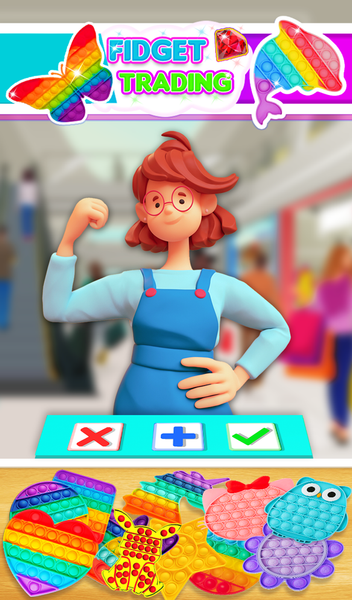 Fidget Trading: Pop it Trade - عکس برنامه موبایلی اندروید