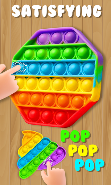 Fidget Toys 3D Pop it games - Gameplay image of android game