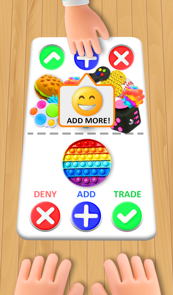Fidget Pop It Trading Game ۳D - عکس برنامه موبایلی اندروید