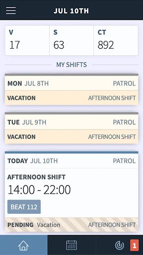 Pace Scheduler - Image screenshot of android app