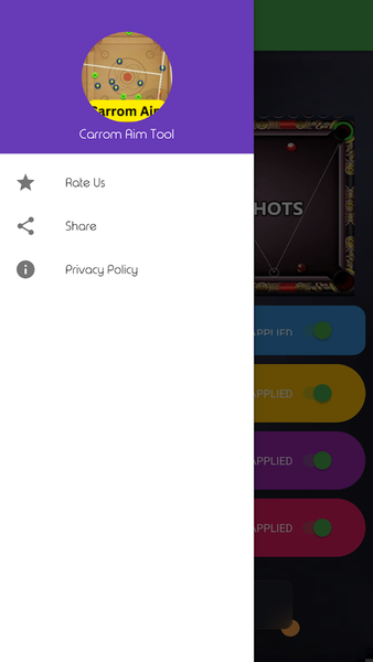 Bit Indirect Carrom Aim Pool - عکس برنامه موبایلی اندروید