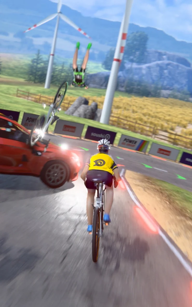 Road Cycling: World Tour Race - Gameplay image of android game
