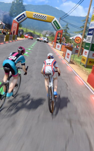 Road Cycling: World Tour Race - Gameplay image of android game