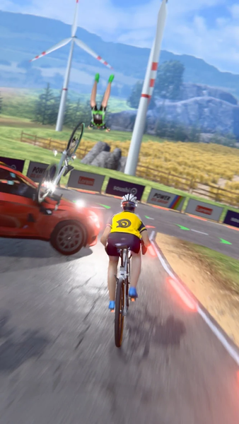 Road Cycling: World Tour Race - Gameplay image of android game