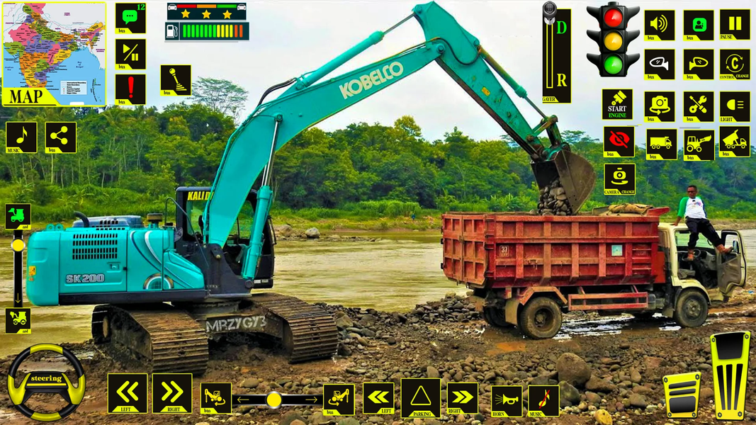 Road Construction Jcb games 3D - عکس بازی موبایلی اندروید