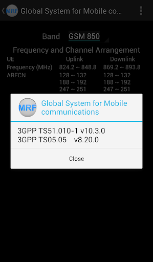 Mobile Radio Frequency - عکس برنامه موبایلی اندروید