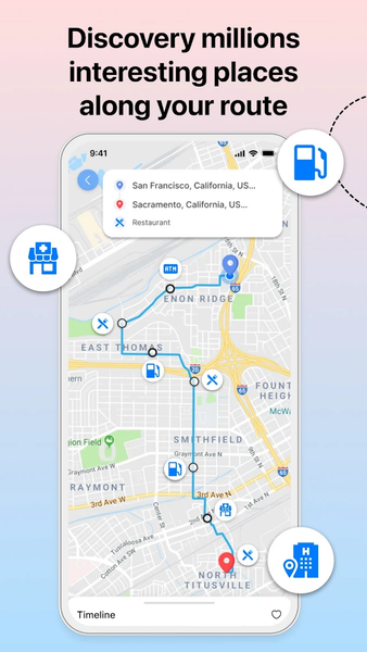 Roadtripper: Weather planner - عکس برنامه موبایلی اندروید