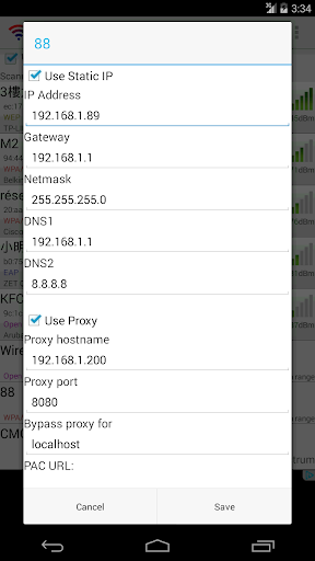 WiFi Connection Manager - عکس برنامه موبایلی اندروید