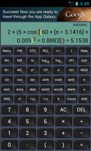 Financial Calculator FincCalc - Image screenshot of android app
