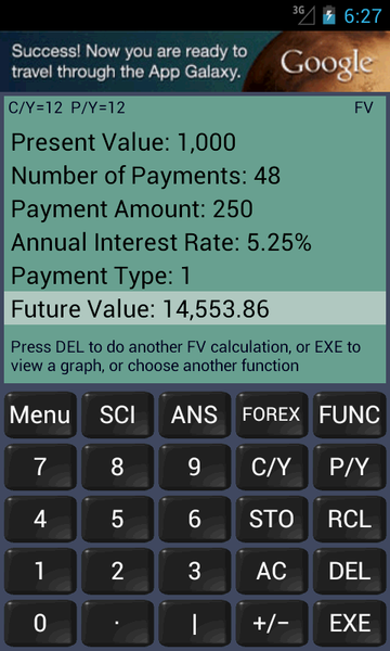 Financial Calculator FincCalc - عکس برنامه موبایلی اندروید
