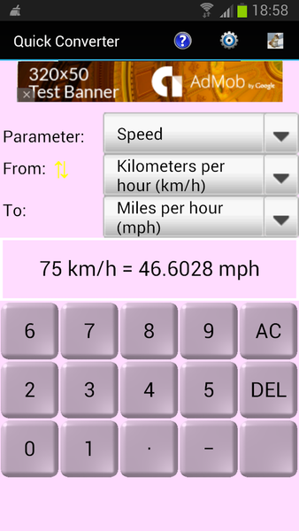 Quick Converter - Image screenshot of android app