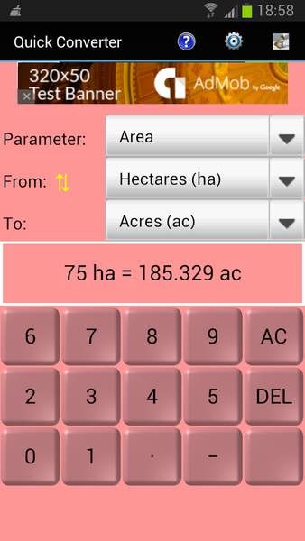 Quick Converter - Image screenshot of android app