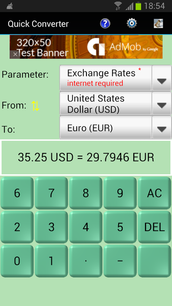 Quick Converter - Image screenshot of android app