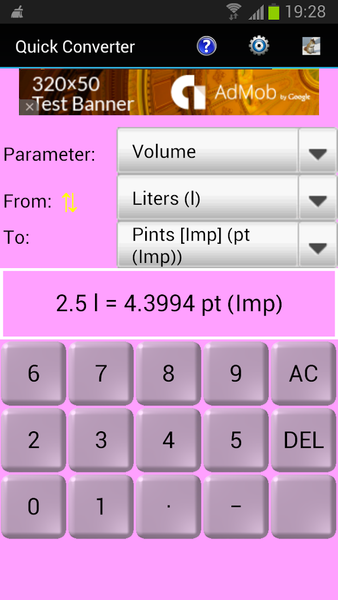 Quick Converter - Image screenshot of android app