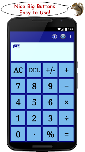 Standard Calculator (StdCalc) - Image screenshot of android app