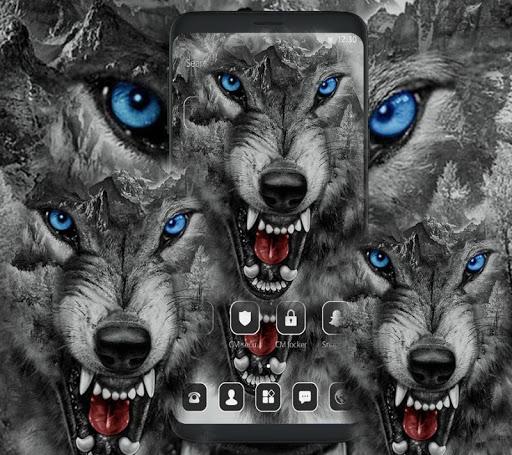Roaring Wild Wolf Theme - عکس برنامه موبایلی اندروید