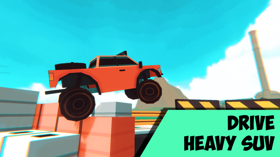 Extreme Car Stunt Game - Gameplay image of android game