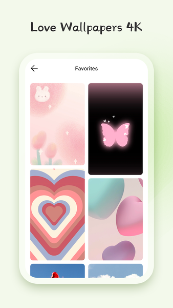 Love Wallpapers ۴K - عکس برنامه موبایلی اندروید