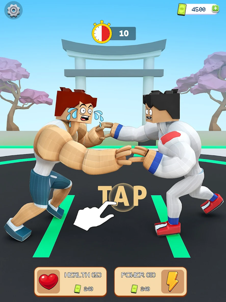 Idle Gym Tycoon: Slap & Run - Gameplay image of android game