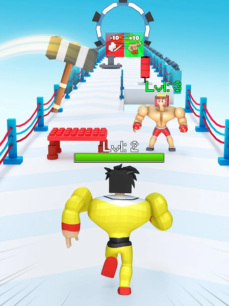 Idle Gym Tycoon: Slap & Run - Gameplay image of android game