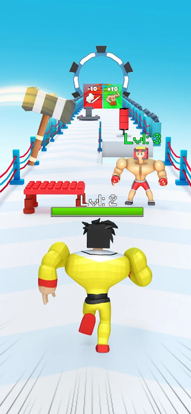 Idle Gym Tycoon: Slap & Run - Gameplay image of android game