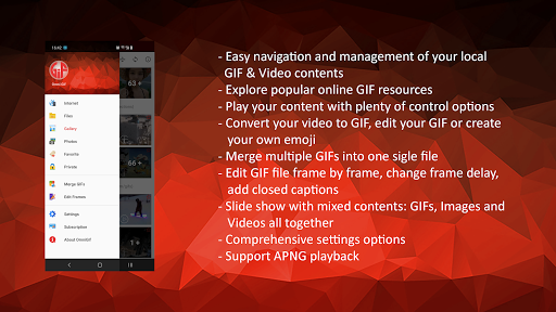 GIF Player - OmniGIF - عکس برنامه موبایلی اندروید
