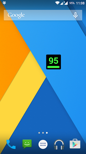 Battery Widget & Info - عکس برنامه موبایلی اندروید