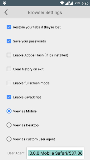 Fast Browser light - Image screenshot of android app